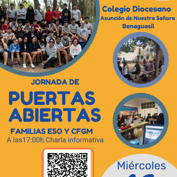 Jornada de Puertas Abiertas – ESO/CFGM