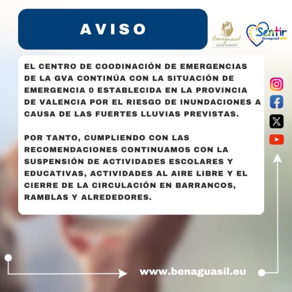 Suspensión de las clases – miércoles 5 de marzo 2025