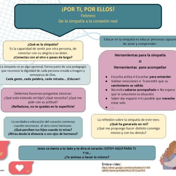 Por ti, por Ellos. Mes de febrero
